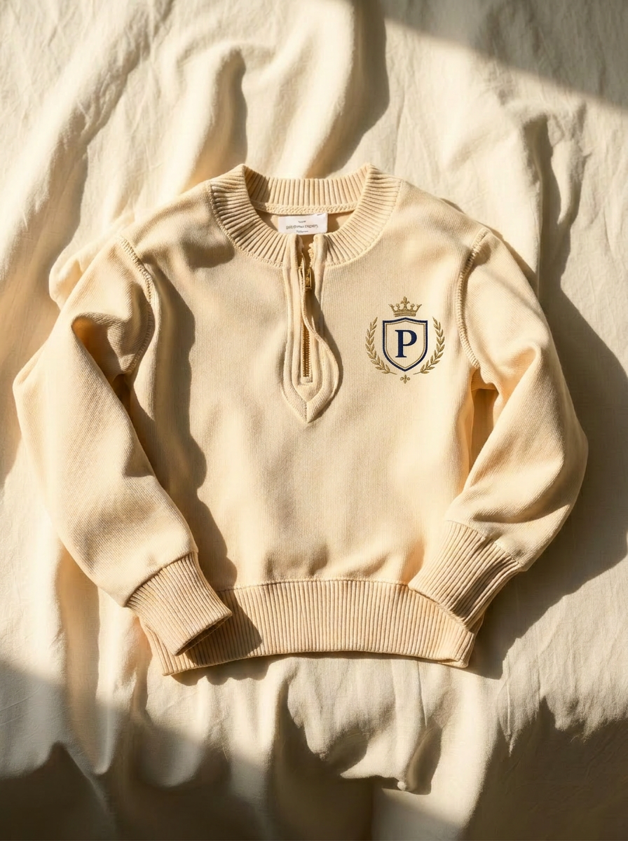 Sand Quarter-Zip